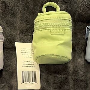 Dagne Dover Matcha Latte Keychain Holder